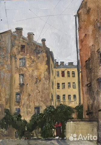 Картина «Петербургский двор»