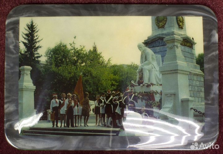 Панно сувенирное Уфа Здание железнодорожного вокз