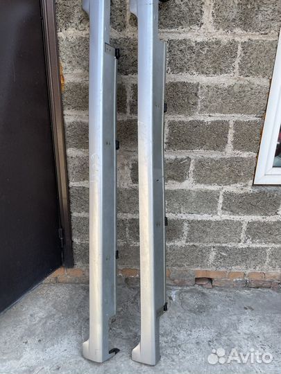 Накладки на пороги Honda civic eu