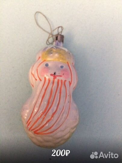 Ёлочные игрушки СССР