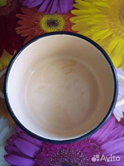 Кастрюля эмарированая. СССР