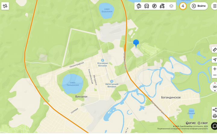 2-к. квартира, 50 м², 1/2 эт.