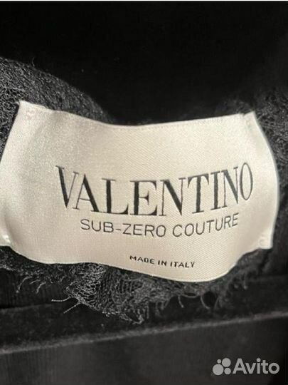 Куртка с норкой Valentino оригинал