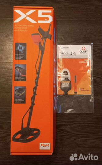 Металлоискатель quest x5