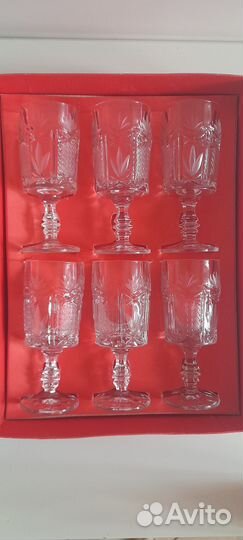 Рюмки для ликера югославский хрусталь