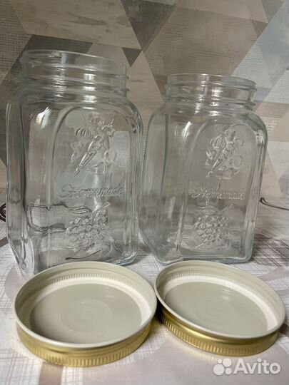 Баночки для сыпучих продуктов, 1л