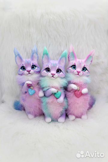 Рысь игрушка ручной работы образец