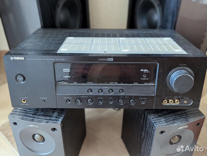 Акустика Jamo S606 5.1 и Ресивер Yamaha RX-V363