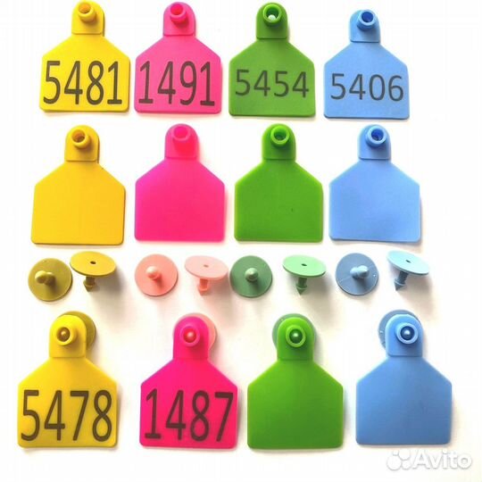 Бирки для животных и биркователи в ассортименте