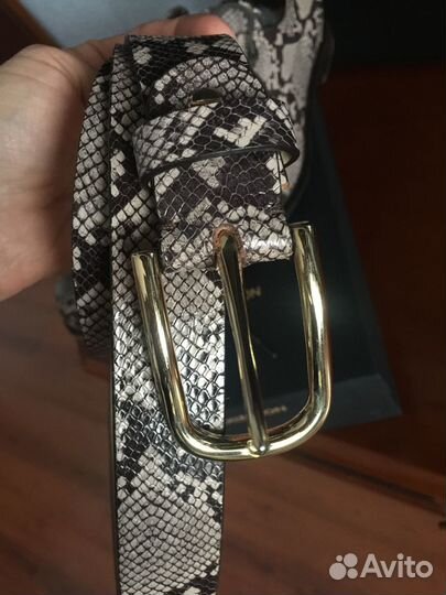 Ремень женский кожаный новый