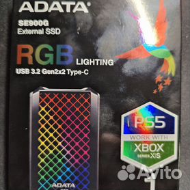 Внешний SSD adata 1 тб