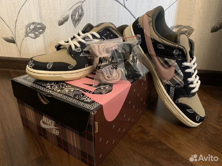 Кроссовки Nike Travis Scott X Dunk Sb Cactus Jack