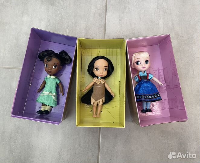 2 Disney animators mini куклы. Новые