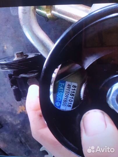 Насос гидроусилителя murano Z50. 491109Y800