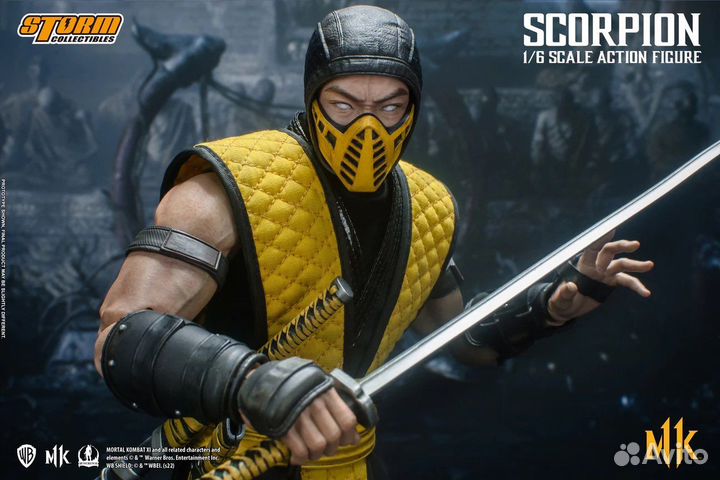Фигурка Scorpion Mortal Kombat 11 Storm Original