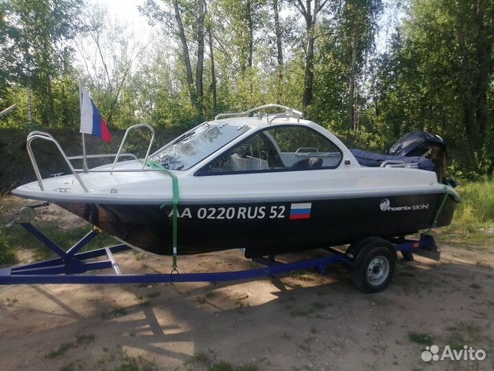 Катер Phoenix 530ht с прицепом