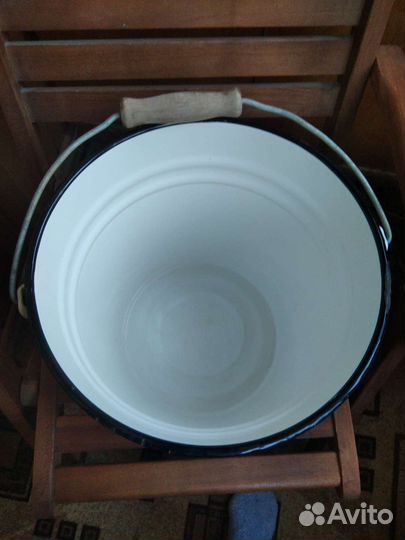 Ведра и тазы эмалированные СССР