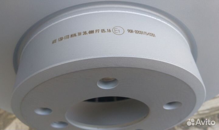 Диски тормозные передние BMW E60