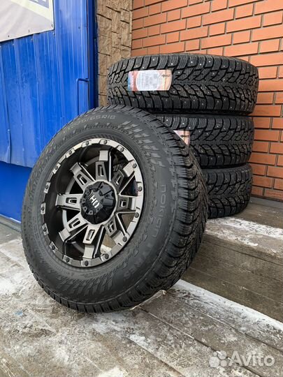 Новые колеса R18 Fast HD Nokian LT3 6/139.7