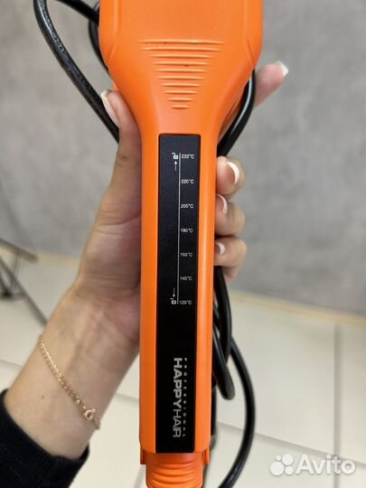 Утюжок с титановыми пластинами