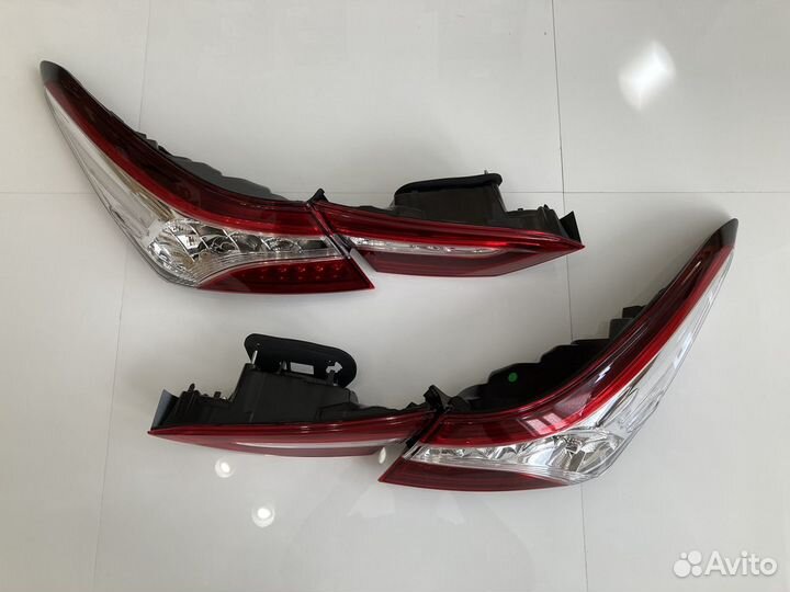 Комплект новых фонарей Toyota Camry (70) - LED