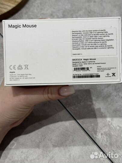 Мышка apple magic mouse 3