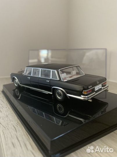 Mercedes-Benz Type 600 LWB Black (масштаб 1:43)