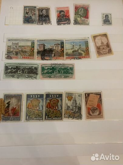 Марки СССР 1951-1964