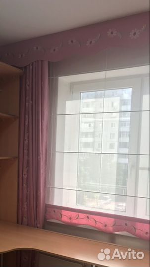 Портьеры с занавеской (Римская)