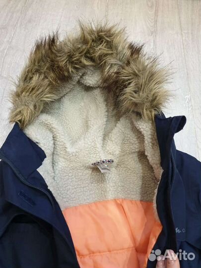 Куртка парка зимняя для девочки р 122 Decathlon
