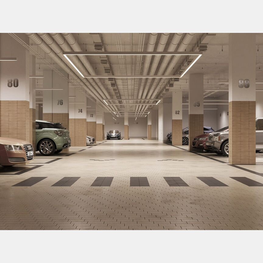 2-к. апартаменты, 55,4 м², 18/28 эт.