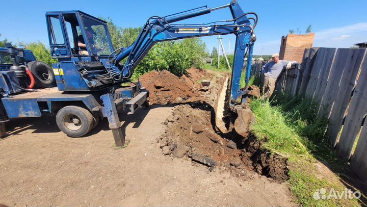Экскаватор услуги