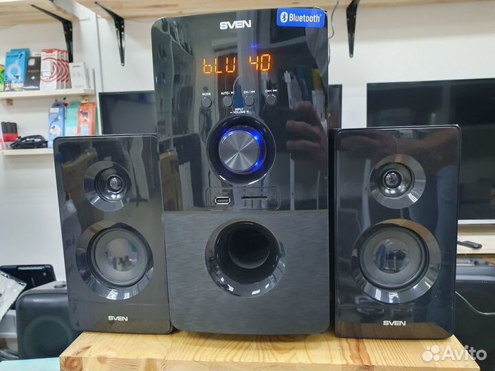 Колонки 2.1 sven MS-2050 55 Вт Bluetooth