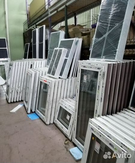 Пластиковые окна 750х1009 мм поворотно-откидные