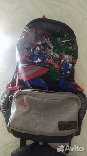 Рюкзак. Майнкрафт. Winner. Adidas.Мстители