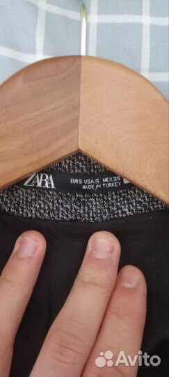 Пальто мужское zara S