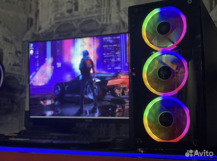 Игровой пк intel core i5/GTX 1060/16 GB/SSD/HDD