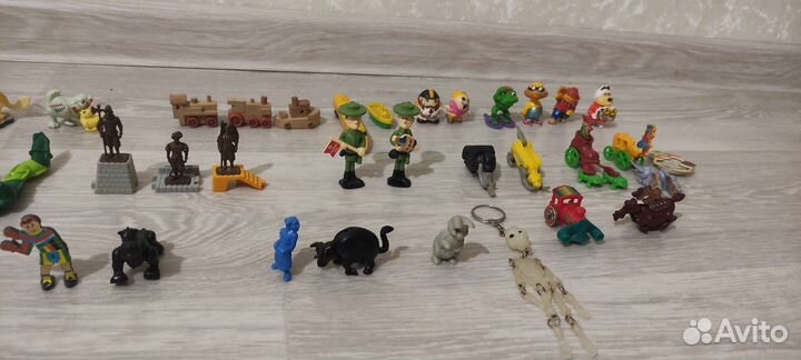 Игрушки из киндера 90х, томбола