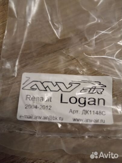 Ветровики на Рено Логан 1
