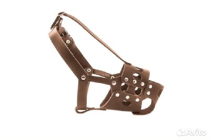 Yami Yami амуниция Намордник кожаный,вырубной № Д