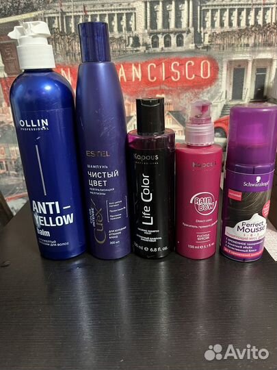 Оттеночный шампунь Kapous, Loreal