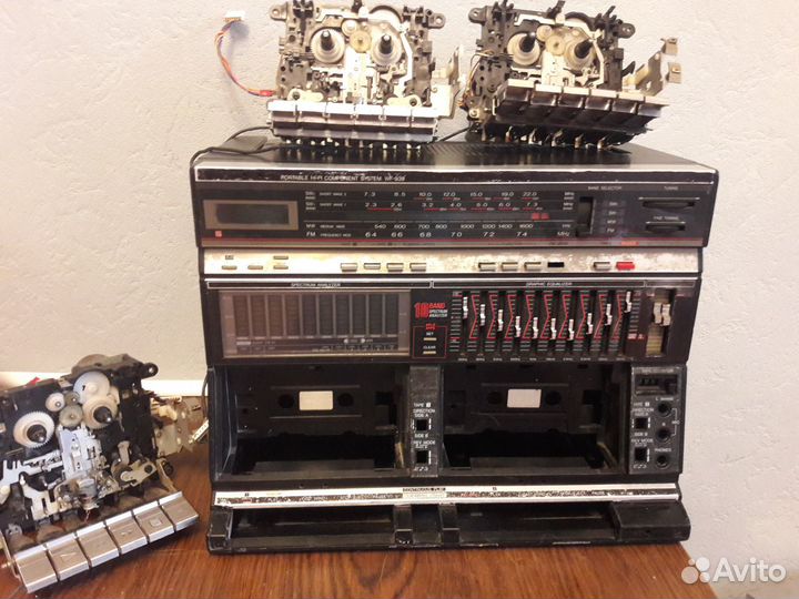 Sharp qt-90 / gf- 939 national panasonic rx-5500f