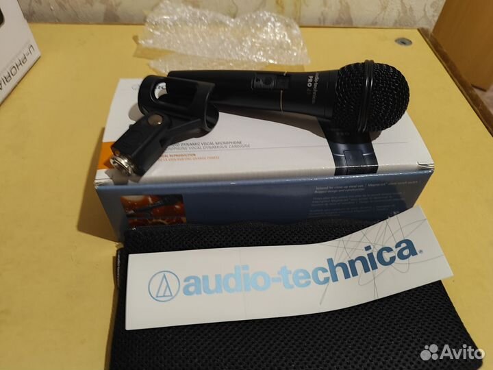 Микрофон динамический audio-technica pro 41