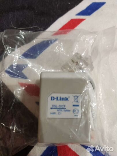 Adsl splitter сплиттер dsl-30cf