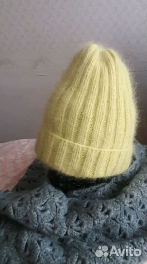 Комплект из пряжи пух норки