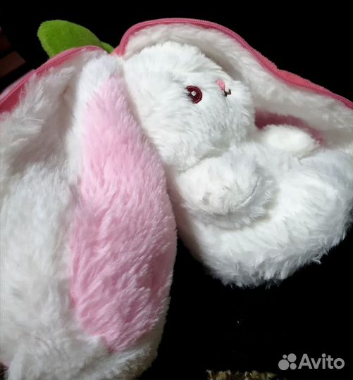 Детские игрушки Клубникичка-зайка и Амонг ас