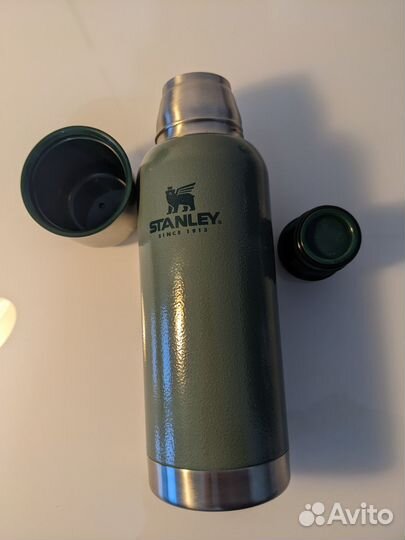 Термос stanley Adventure 0.73L зелёный