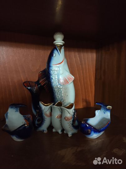 Штоф рыбки СССР