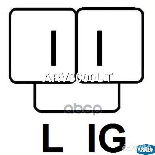 Регулятор генератора ARV8000UT Krauf