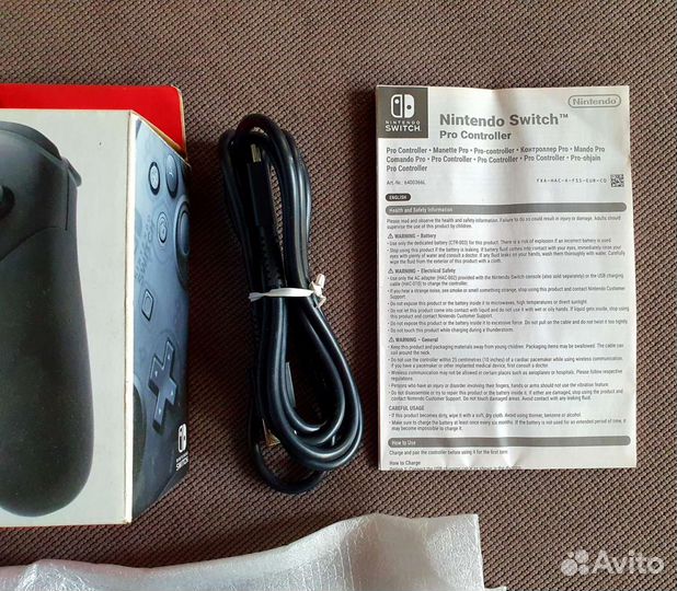 Gamepad Pro Controller Nintendo Switch